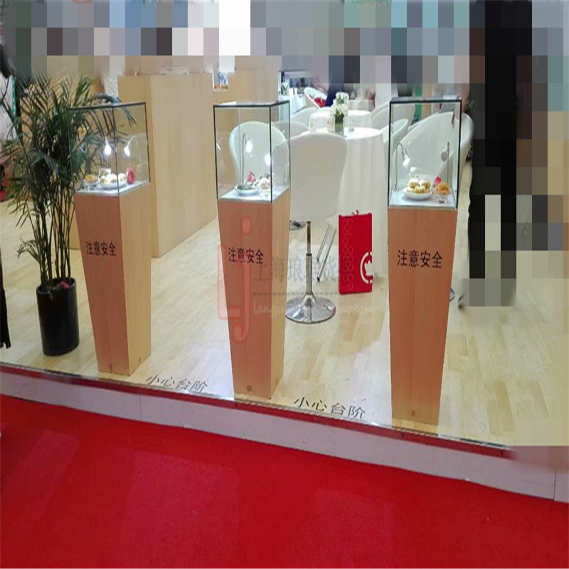 饰品展示柜珠宝展柜首饰柜台玻璃样品柜中岛柜烤漆货架模型陈列架