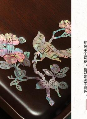进门口玄关放钥匙树枝收纳盘摆件神器鞋柜桌面置物收纳盒托盘实木