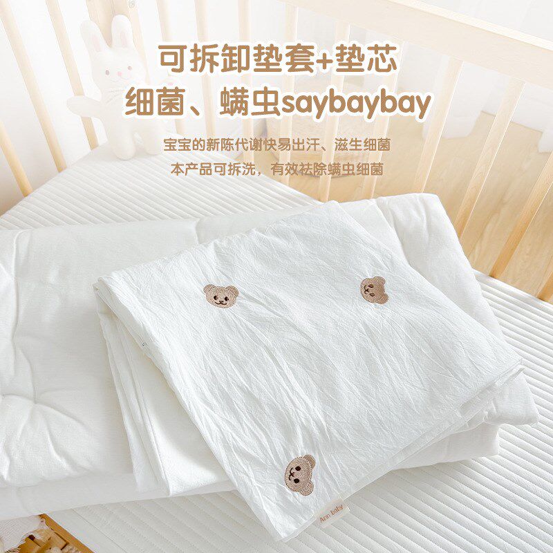 新生婴儿床垫纯棉棉花垫被儿童棉垫宝宝幼儿园床褥子纯棉铺垫子