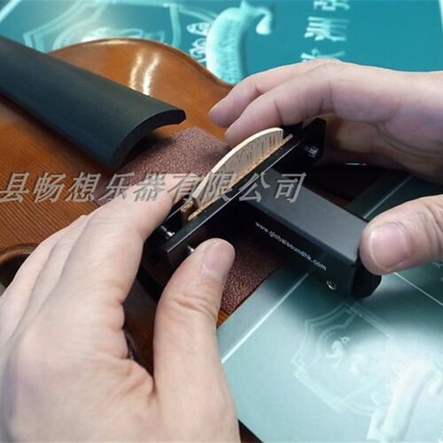 小提琴琴码磨码器琴桥码子中大提琴专用磨码脚制作维修工具送琴码
