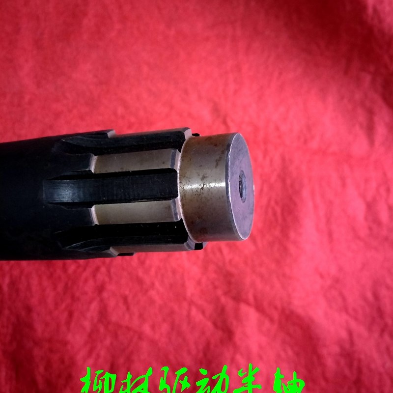 柳林收割机驱动半轴履带旋耕机行走变速箱左右长度525MM花键轴