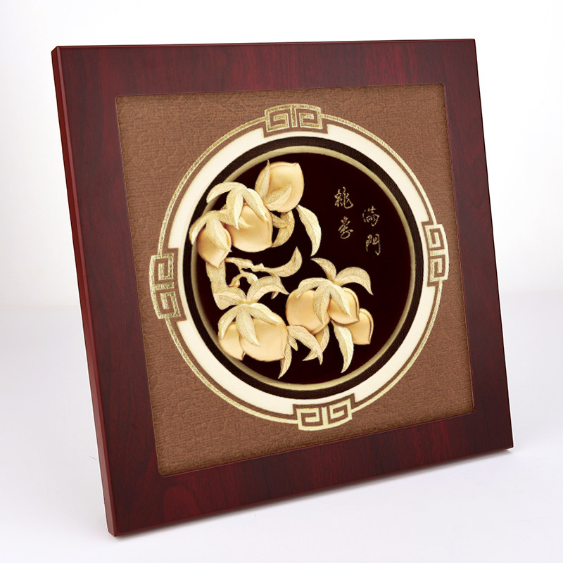 桃李满门立体金箔画创意教师节礼物送老师的实用创意礼品毕业送礼