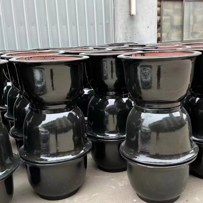 家用陶瓷花盆特大号落地盆陶土透气种树盆花卉绿植园艺复古龙缸盆