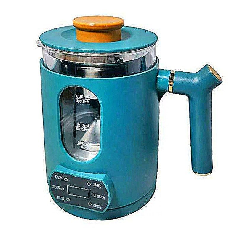 220V110V迷你养生壶蒸汽煮茶器黑茶煮茶壶小型玻璃花茶壶电热水壶