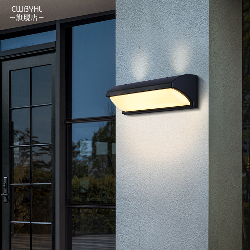 户外壁灯防水门头灯阳台led壁挂灯外庭院墙围墙角露台门口入户灯