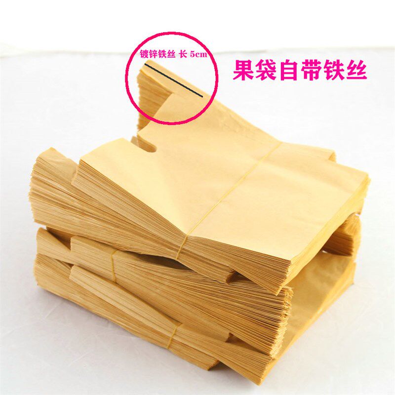 桃子专用套袋水蜜桃冬桃蟠桃黄桃专用纸袋防鸟虫水果专用果树套袋