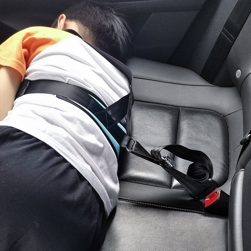 儿童安全座椅简易便携式车载宝宝睡觉绑背带汽车通用坐垫保护险套