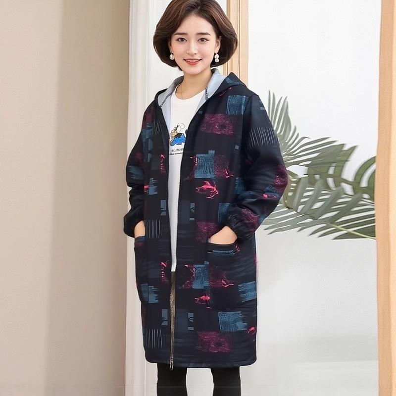 拉链罩衫男女成人厨房长袖围裙女防水罩衣连帽韩式时尚居家工作服