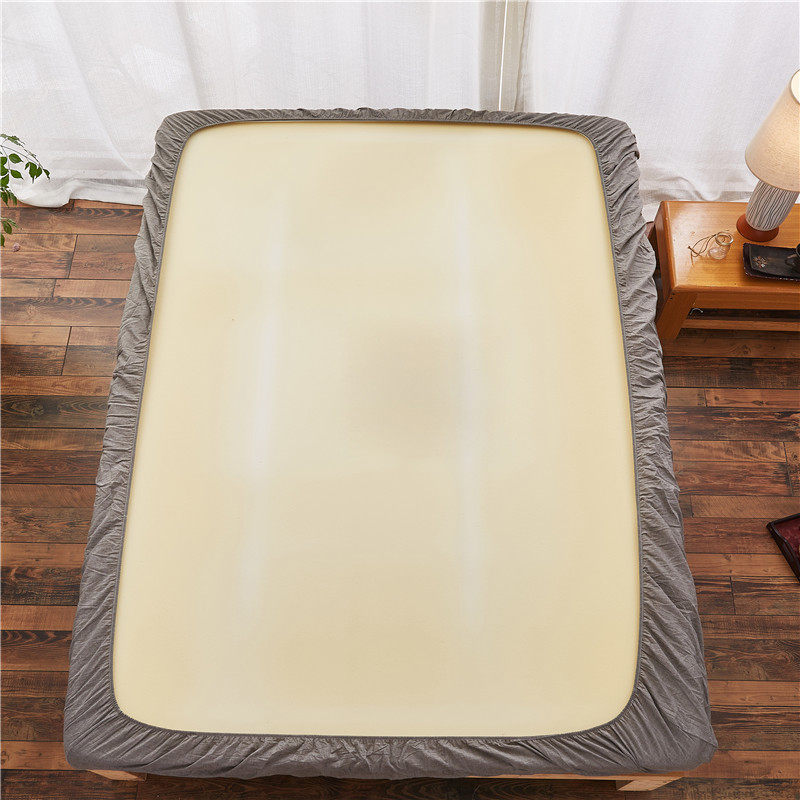 床笠水洗棉全包35cm加厚床罩单件一米八纯棉1.8m棕床垫套子床立罩