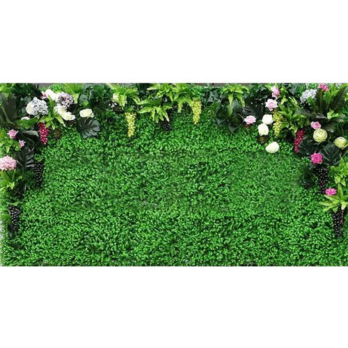 彷真绿色植物墙植物墙背景花形象室内壁挂绿化塑料假草坪门头招牌