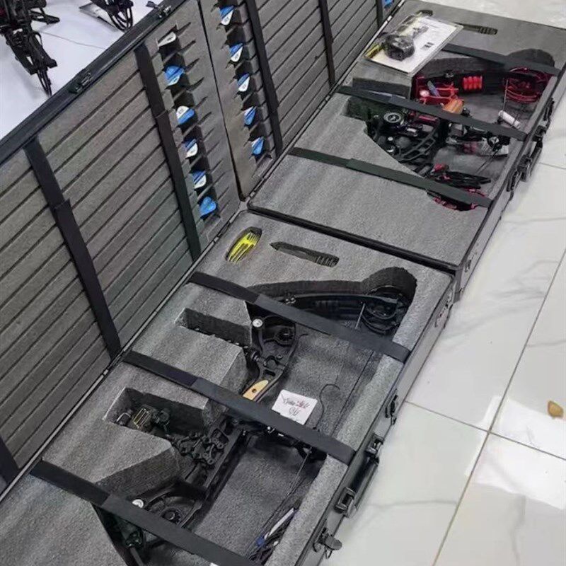 弓箭箱包复合弓铝合金箱弓箭箱收纳箱五金工具箱定制