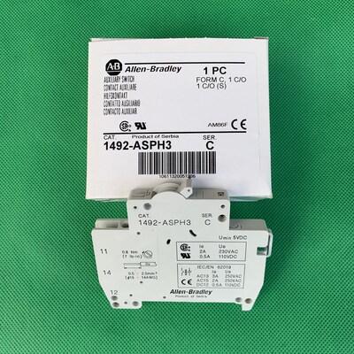 全新原装美国 Allen-Bradley 1492-ASPH3 空气开关断路器辅助触点