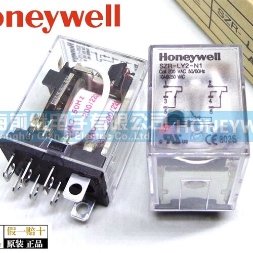 全新原装Honeywell霍尼韦尔 SZR-LY2-N1 200VAC 220VAC进口继电器