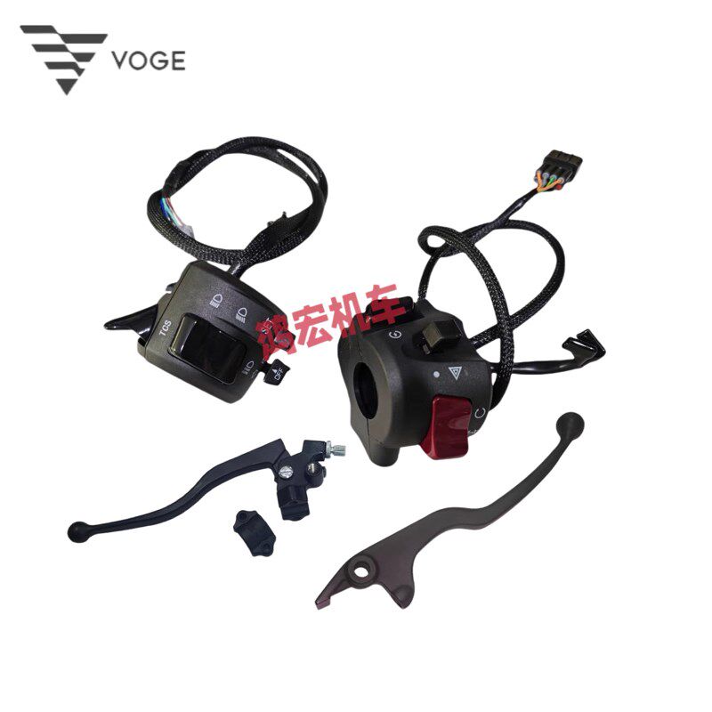 隆鑫LX500-3A无极CU525原装左右闸把开关左离合手柄右碟刹手柄