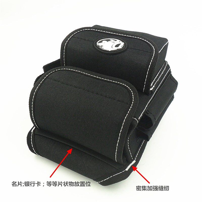 达磨工具包多功能户外休闲电工工具精品小腰包腰挂式维修帆布口袋