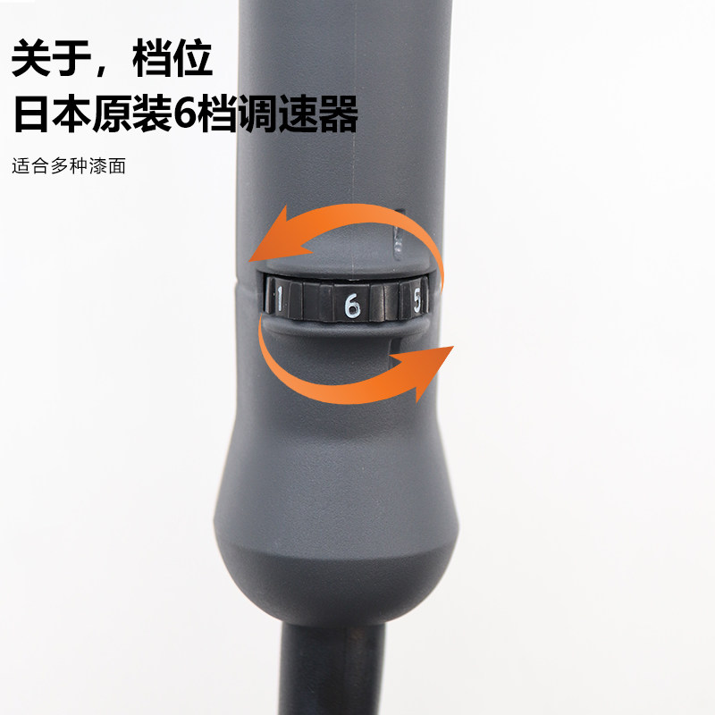 RYOBI利优比抛光机PE201立式RO车用打蜡机汽车美容划痕修复同心机