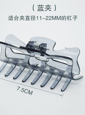 美发耐高温固定夹子热烫陶瓷数码机器杠子夹烫发保温夹发廊专用品