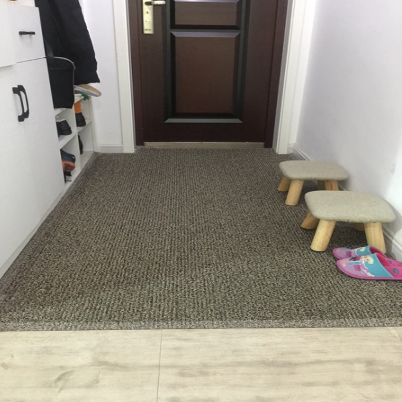定制地垫力九和丝圈入户门垫玄关满铺包边地毯家用可裁剪进门脚垫