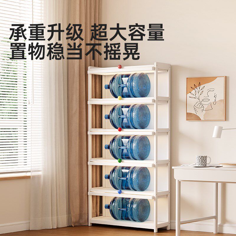 书柜墙边小窄书架透明带灯落地展示柜储物柜一体置物架收纳手办柜
