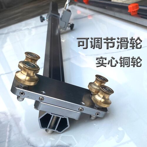 2024新款岩板瓷砖t型轨道推刀地砖手动切割玻璃瓦工切砖高精密