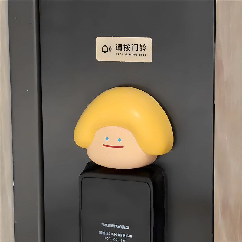 皮特露西门铃家用无线呼叫器远距离感应分体式免布线手按响铃可爱