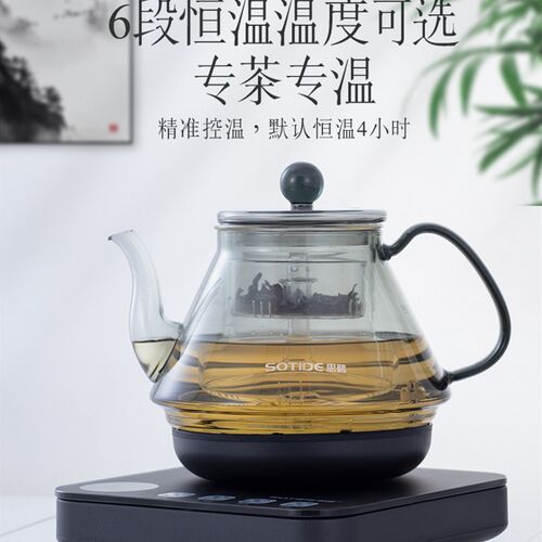 思腾新款全自动上水烧水壶泡茶专用电热自动家用功夫茶恒温煮茶壶
