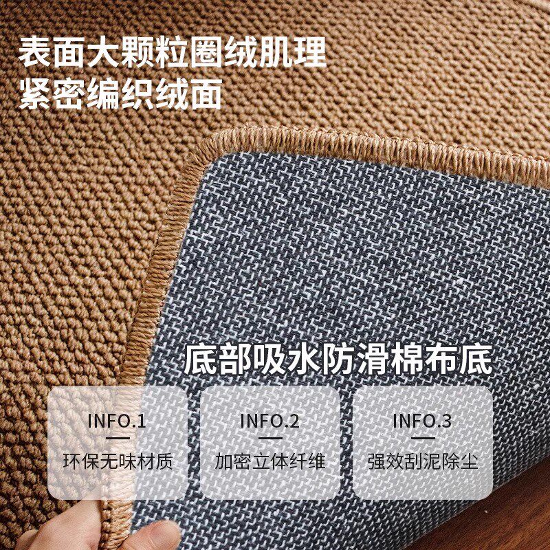 阳台窗台垫定制飘窗垫四季通用剑麻防滑坐垫客厅茶桌地毯日系主卧