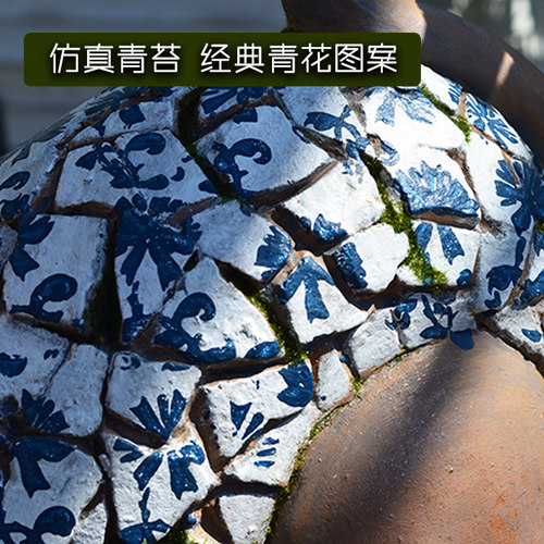 庭院小猫摆件新中式户外花园阳台动物家居别墅客栈民宿橱窗装饰品
