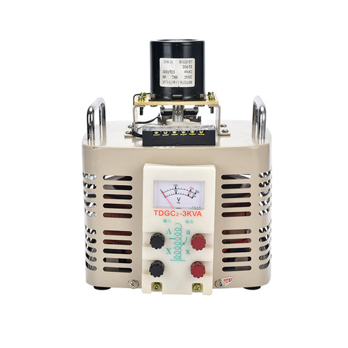 电动调压器单相220V自耦3KVA接触式交流电源5KW可调变压器0-500V
