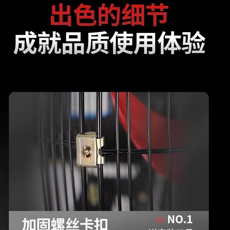 工业电风扇变频直流落地扇强力大风量密封电机工厂去除甲醛牛角扇