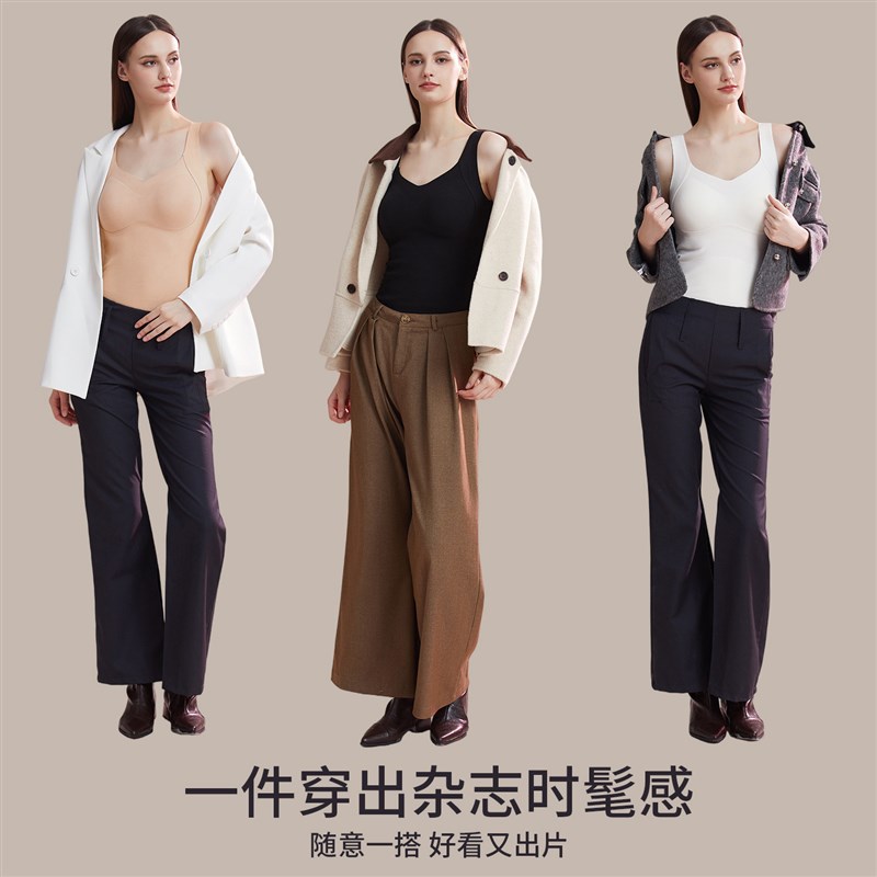 保暖背心女带胸垫一体吊带加绒加厚无痕内搭打底发热内衣2025秋季
