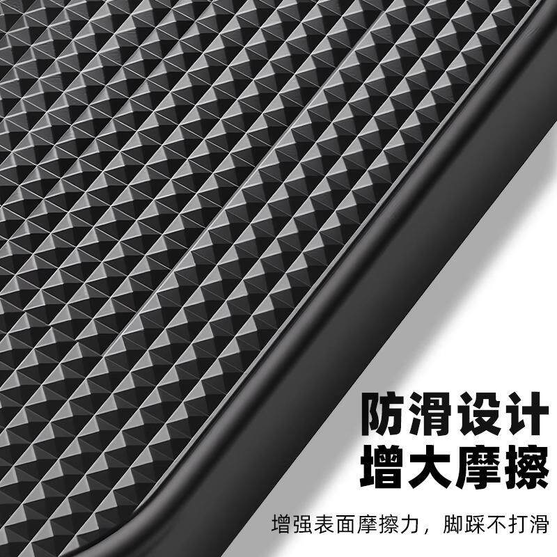 电动车脚踏两侧电瓶护杠板加宽保险杠脚蹬踏脚踩板前后座折叠加装