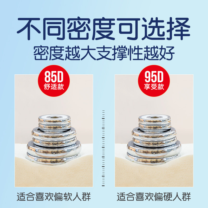 床垫乳胶垫软垫家用天然橡胶儿童宿舍学生单人专用垫子榻榻米定制
