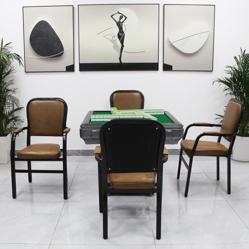 麻将桌椅子加厚凳子靠背棋牌室座椅茶楼宾馆全自动麻将机椅子包邮