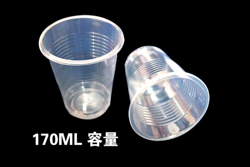 薄杯一次性水杯170ML一次性塑料水杯子一次性饮水杯2000个