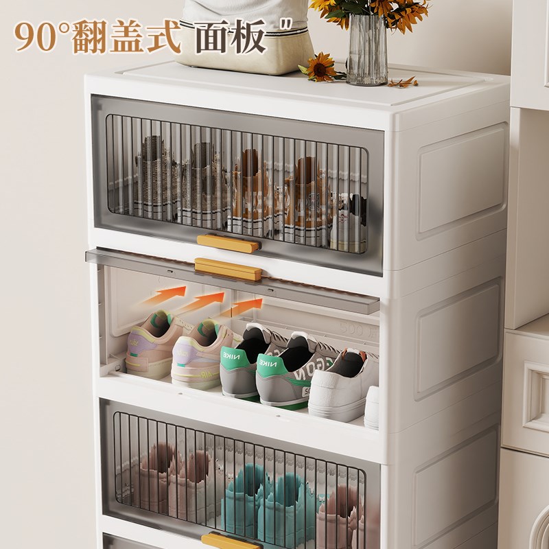 鞋架多层家用门口出租房入户简易鞋柜宿舍小型一体靠墙收纳鞋盒子