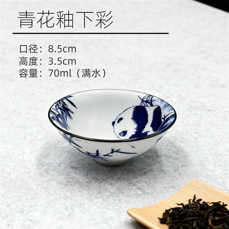 熊猫礼盒景德镇正品新款陶瓷筷子家用中式防滑馈赠老外中国风礼品