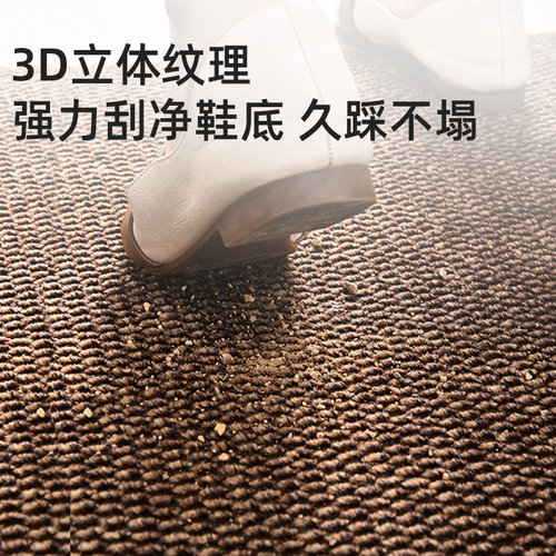 入户门地垫地毯室内家用进门玄关耐脏门口防滑脚垫门垫可裁剪定制