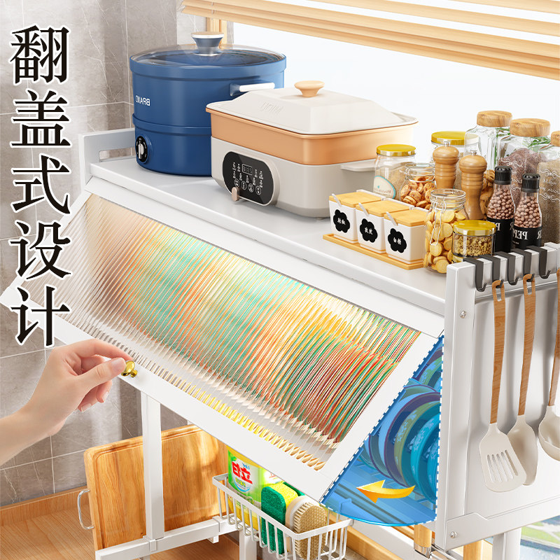 不锈钢碗碟收纳架沥水碗盘架碗柜碗筷沥水架碗架厨房置物架放碗盒