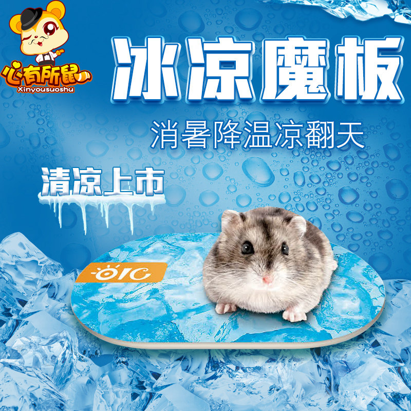 包邮 冰凉魔板仓鼠散热板西施熊消暑降温冰板