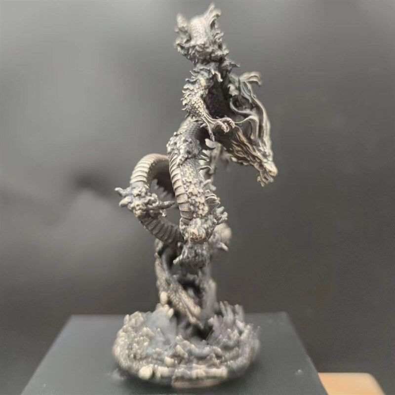神龙手办纯铜龙摆件中国风中式高档工艺品家居摆件高端创意精致品