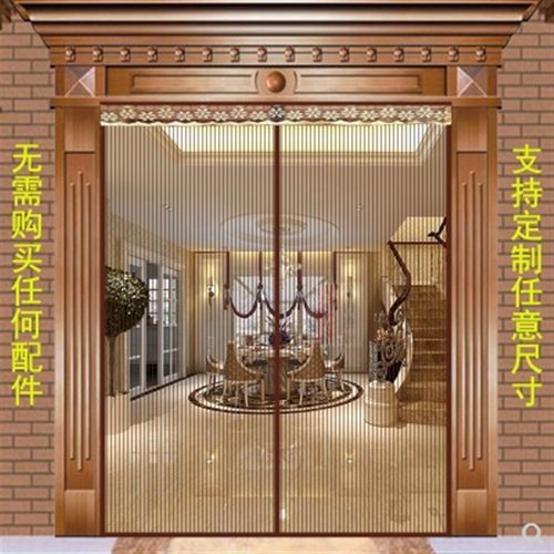 防蚊门连夏天挡苍蝇蚊子大门门帘遮蚊带磁铁磁性卧室家用房门帘子