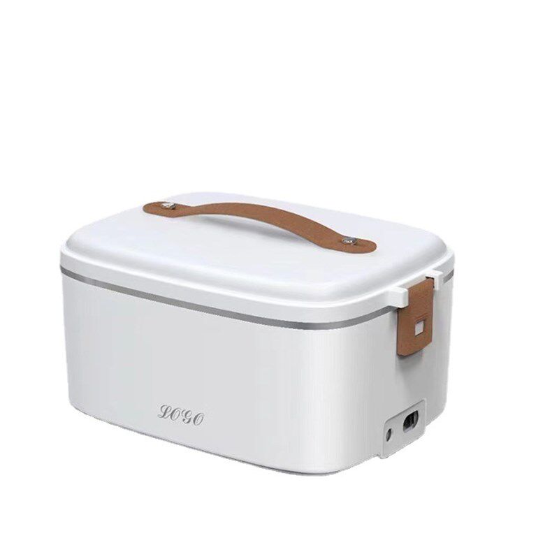 12V24V220V110V家用车载电热饭盒1.8L加热保温电饭盒免加水304钢
