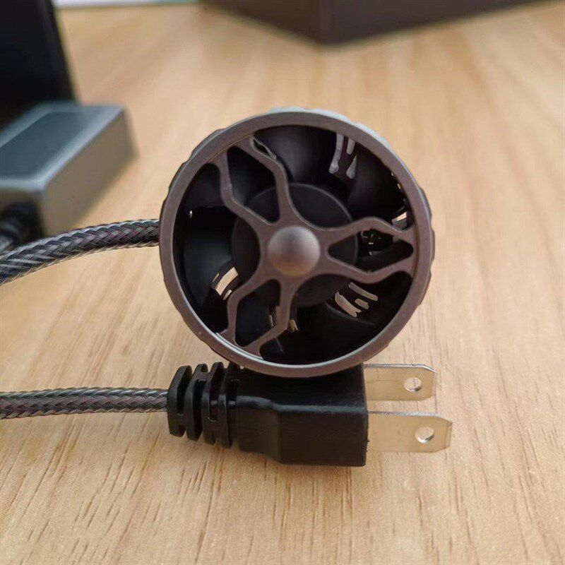 汽车led大灯自带解码超亮强光灯泡H3H4h7H1货车LED大灯12V24V通用