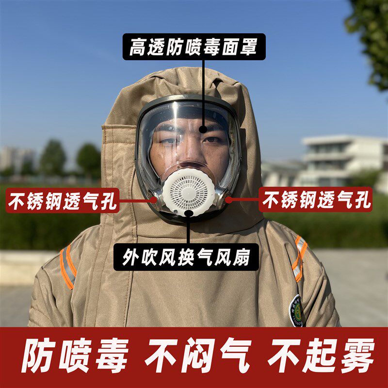 马蜂服全套透气专用加厚防蜂服抓红娘虎头蜂蚂蜂防护服胡蜂防蜂衣