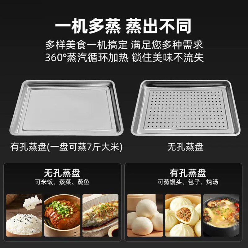 蒸饭柜商用电蒸箱双门食堂大小型燃气蒸车机米饭馒头全自动蒸柜炉
