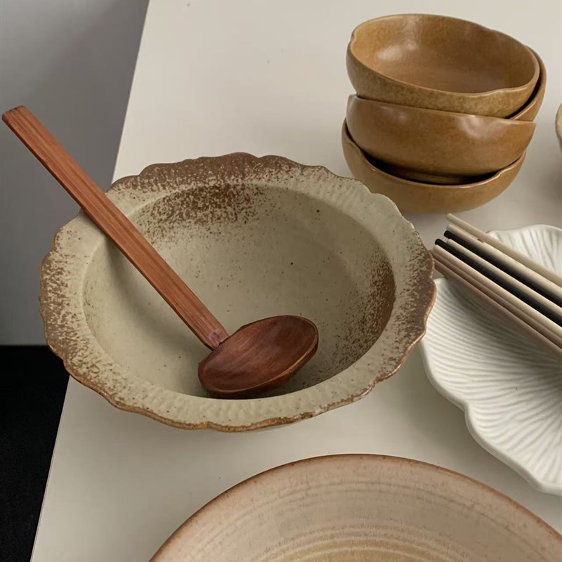 漫生活老板娘 四人食碗碟套装碗盘组合家用餐具盘子碗筷精致颜值