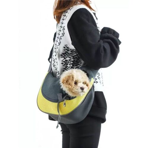 小体狗狗泰迪外出包小鹿犬专用外出背包狗狗小型犬猫包便携外出斜
