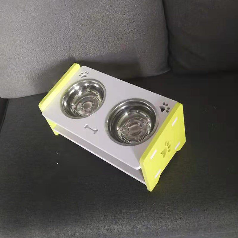 猫碗双碗宠物盆子狗碗双盆单盆饭盆狗狗用品猫咪泰迪小型犬台架子
