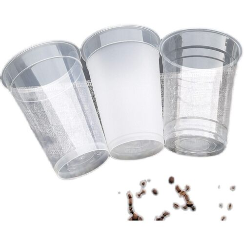 网红1L超大容量塑料杯加厚一次性水果杯PP高透注塑杯水桶杯子特价